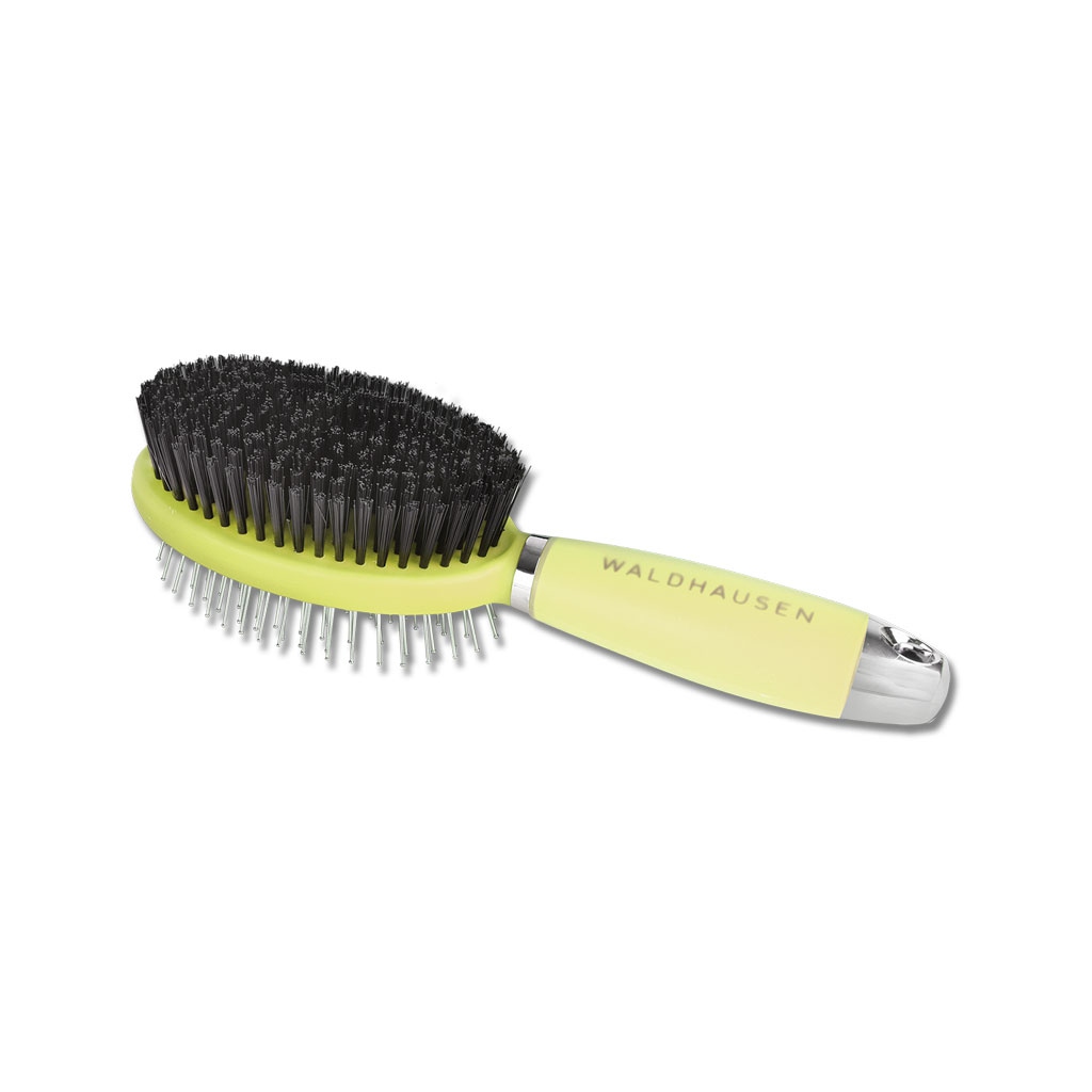 Waldhausen Doppelbürste mit Gelgriff
