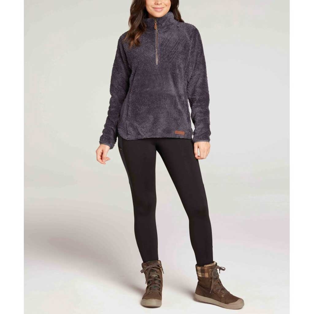 Sherpa Lhasa Zip Tee Pullover Women